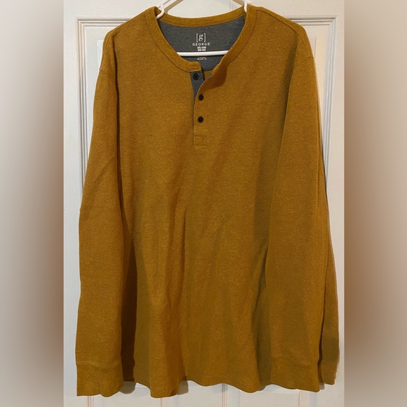 Four George Thermal Henley Shirts 2XL(50-52) - Picture 7 of 11